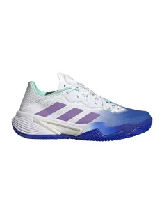 Adidas Barricade Clay Blanco Azul Mujer | Ofertas de pádel